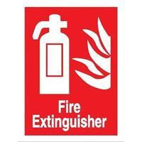 Stewart Superior NS013 Self-Adhesive Vinyl Sign (150x200mm) - Fire Extinguisher