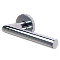 Steel Line Polished Stainless Steel Mitred Lever on Rose