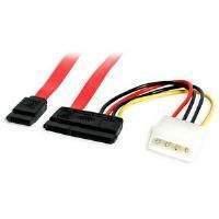 Startech 10 Inch Sata Serial Ata Data And Power Combo Cable