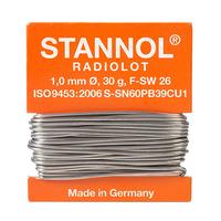 stannol 520542 solder wire hs10 sn60pb39cu1 10mm 30g