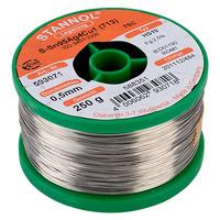 stannol 593071 solder wire hs10 sn955ag38cu07 05mm 250g