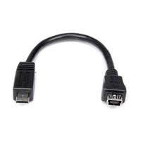 StarTech 6 inch Micro USB to Mini USB Adaptor Cable M/F