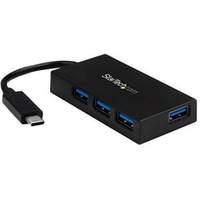 startech hb30c4afs 4port usb c hub with power adapter type c to a usb  ...