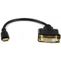 startechcom 8 inch mini hdmi to dvi d adapter mf