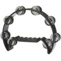 stagg tambourine black