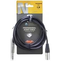 Stagg NAC3PSXM Professional Audio Cable Phone Plug XLR 3M