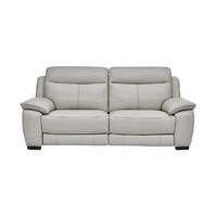 starlight express 3 seater leather recliner sofa