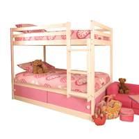 storage bunk bed pink