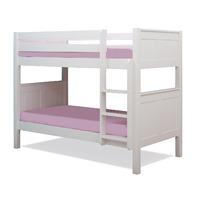 Stompa Classic Kids Bunk Bed - White White without Drawers