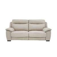 starlight express 3 seater fabric recliner sofa with power headrests