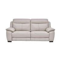 Starlight Express 3 Seater Leather Recliner Sofa with Power Headrests