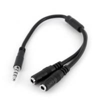 startech headset adapter for headsets with separate headphonemic plugs ...