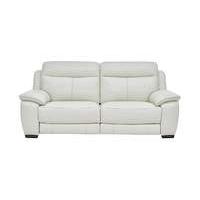 Starlight Express 3 Seater Leather Recliner Sofa with Power Headrests