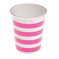 Stripe Cups Card 250cc Pink 10\'s