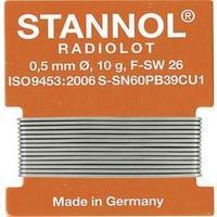 Stannol Solder wire for electronics engineering, Diameter;Reel; N/A