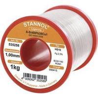 Stannol Solder wire for electronics engineering, Diameter;Spool; N/A