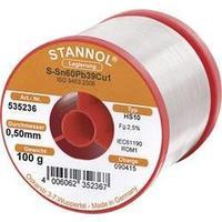 Stannol Solder wire for electronics engineering, Diameter;Spool; N/A