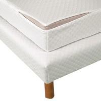 stretch drill mattress protector with anti dust mite treatment