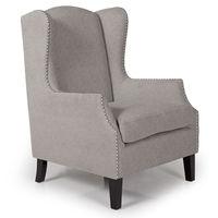 Stirling Fabric Armchair Silver