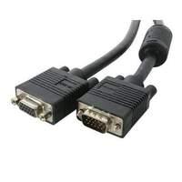 startech coax high resolution vga monitor extension cable hd15 mf 228m