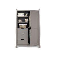 STAMFORD DOUBLE WARDROBE in Taupe Grey by Obaby