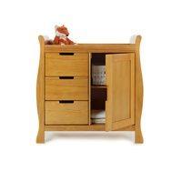 STAMFORD DRESSER & BABY CHANGING UNIT in Country Pine by Obaby