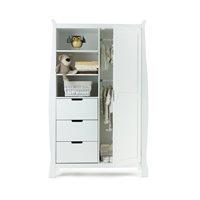 STAMFORD DOUBLE WARDROBE in White by Obaby