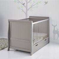 STAMFORD COT BED in Taupe Grey by Obaby