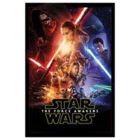 Star Wars: The Force Awakens Multicolour Movie Poster Canvas Print (W)60cm (H)90cm