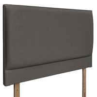 St Tropez Upholstered Headboard - Single - Slate