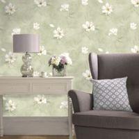statement green cream eliana mica highlight wallpaper