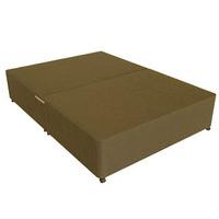 Star-Ultimate (Base Only) Sleepstar 4FT Small Double Divan Base - Dark Brown Chenille