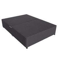Star-Ultimate (Base Only) Sleepstar 4FT 6 Double Divan Base - Charcoal Chenille