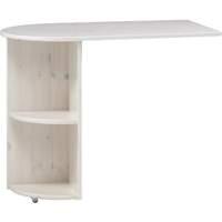 Steens Glossy White Pull Out Desk for Mid-Sleeper
