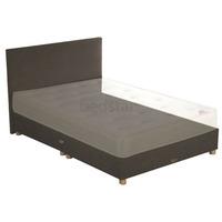 star premier decade faux suede 5ft kingsize shallow divan base on legs