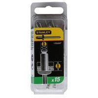 Stanley Staples 1-PAA66T (Dia)4mm (L)12mm 200G Pack of 15