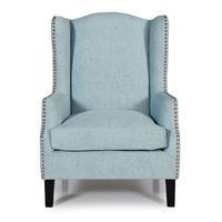 stirling fabric armchair duck egg