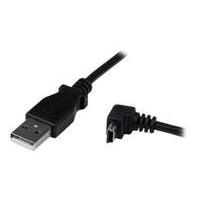 StarTech.com 0.5m Mini USB Cable - A to Down Angle Mini B