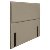St Tropez Floorstanding Upholstered Headboard Fudge Double