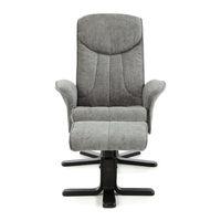 stavern swivel recliner chair steel