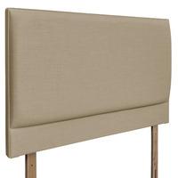 St Tropez Upholstered Headboard Sand Small Single