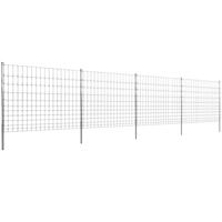 Step-In Fence 50 m with Post Galvanized Wire Fence 150/12/15