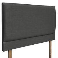 St Tropez Upholstered Headboard Granite Small Single