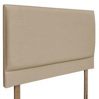 St Tropez Upholstered Headboard Beige Small Single