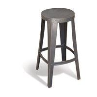 steel high stool in re engineered design