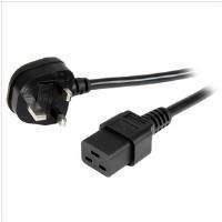 startechcom 2m computer power cord bs 1363 to iec 320 c19