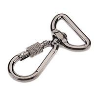 Steel Quick-Release Strap Carabiner(Iron Grey)