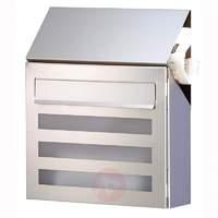 Stainless steel letterbox Terno