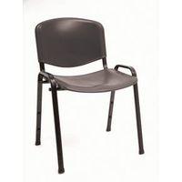 STACKING CHAIR BLACK
