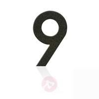 stainless steel numbers figure 9 mocha brown